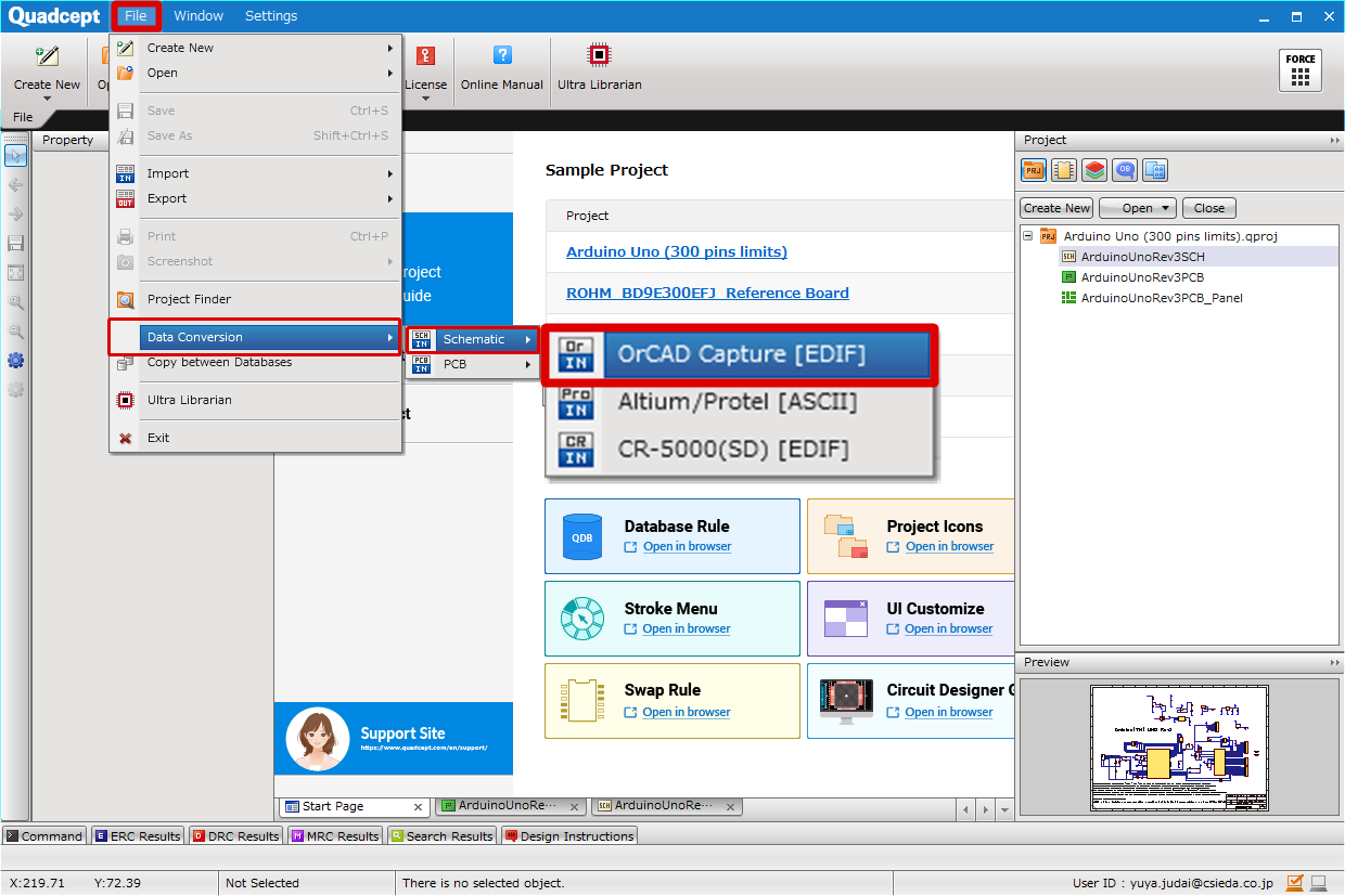 Importing a Design from OrCAD into Altium Designer